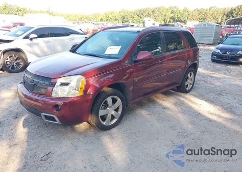 2008 Chevrolet Equinox Sport from USA, damaged, VIN 2CNDL537586040460